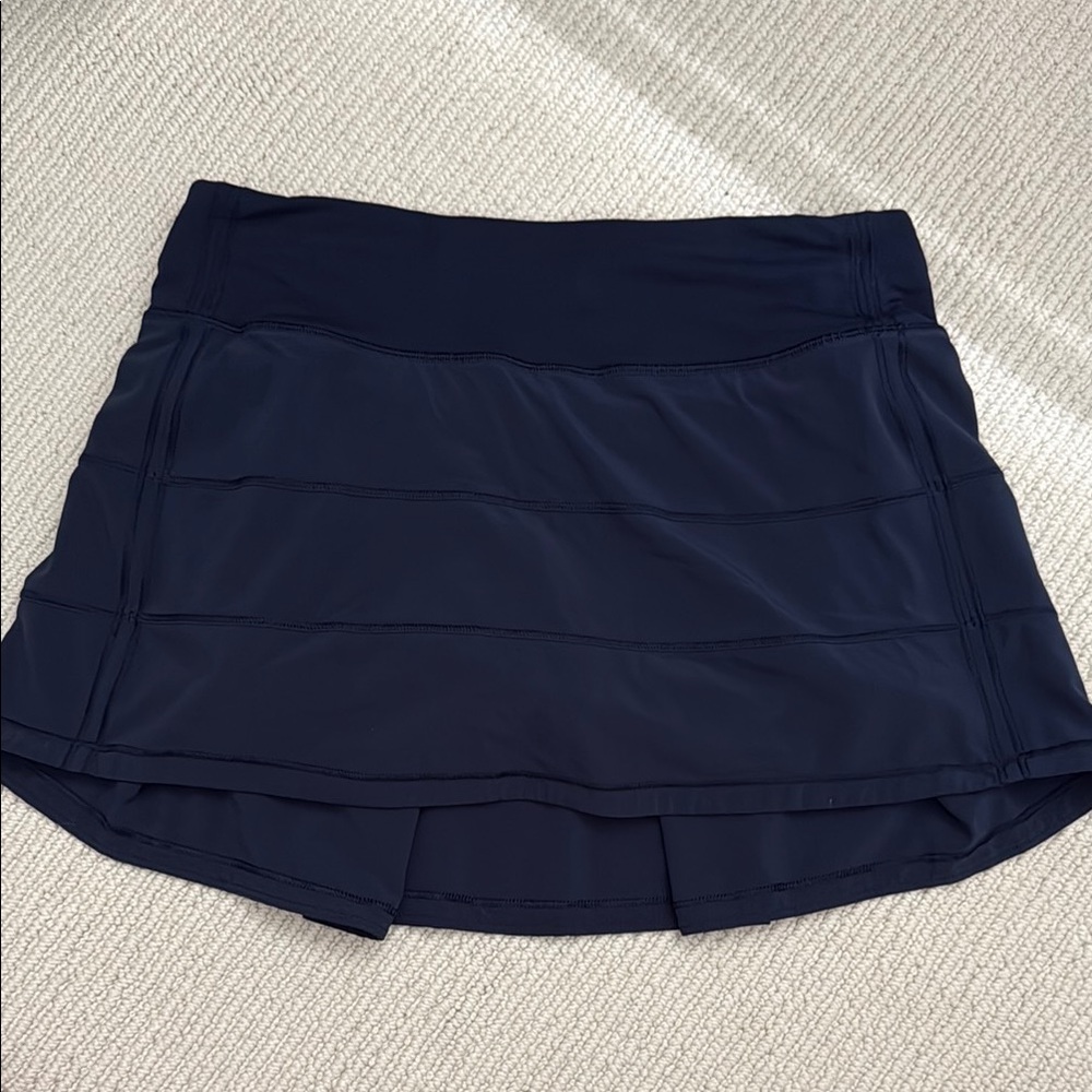 Lululemon Navy Pace Rival Skort